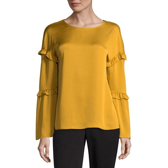 Worthington Sweaters - Worthington 3/4 Sleeve Scoop Neck Top